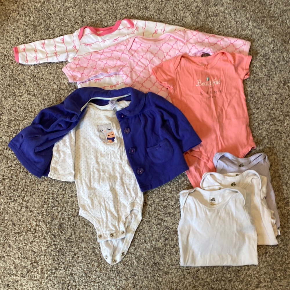 6-9 mos girl lot